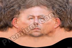 Male head texture